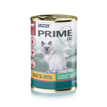 PUPIL Prime - šlapias kačių ėdalas su jautiena ir kepenimis - 400 g PUPIL Prime - šlapias kačių ėdalas su jautiena ir kepenimis - 400 g