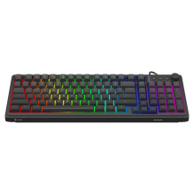 Savio Galaxis žaidimų klaviatūra USB QWERTY (JAV anglų) juoda Savio Galaxis žaidimų klaviatūra USB QWERTY (JAV anglų) juoda