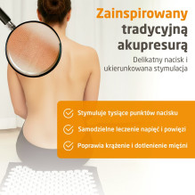 Medisana MM 100 akupresūros kilimėlis su šildymo funkcija