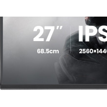 „iiyama G-MASTER G2741QSU-B1“ kompiuterio monitorius 68,6 cm (27") 2560 x 1440 pikselių Juoda