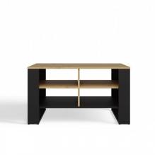 MODERN 4P SLIM ARTISAN COFFEE TABLE WITH BLACK LEGS MODERN 4P SLIM ARTISAN COFFEE TABLE WITH BLACK LEGS