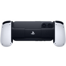 „Backbone One“ skirtas „iPhone PlayStation Edition“ baltam „Lightning“ žaidimų pultui, kompiuteriams, „PlayStation“ ir „