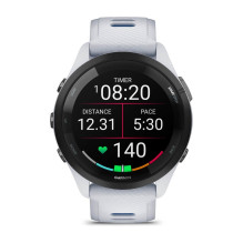 „Garmin Forerunner 265“ 3,3 cm (1,3 colio) AMOLED 46 mm Skaitmeninis 416 x 416 pikselių Jutiklinis ekranas Juoda, balta „Garmin Forerunner 265“ 3,3 cm (1,3 colio) AMOLED 46 mm Skaitmeninis 416 x 416 pikselių Jutiklinis ekranas Juoda, balta