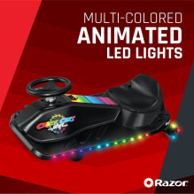 „Razor CRAZY CART Shift Lightshow Lithium“ – elektrinė dreifo transporto priemonė „Razor CRAZY CART Shift Lightshow Lithium“ – elektrinė dreifo transporto priemonė
