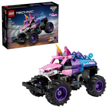 LEGO TECHNIC 42220 Monster Jam Sparkle Smash Pull Back konstruoklis LEGO TECHNIC 42220 Monster Jam Sparkle Smash Pull Back konstruoklis