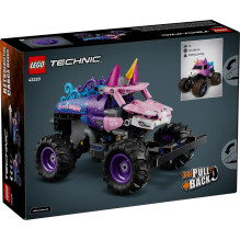 LEGO TECHNIC 42220 Monster Jam Sparkle Smash Pull Back konstruoklis LEGO TECHNIC 42220 Monster Jam Sparkle Smash Pull Back konstruoklis