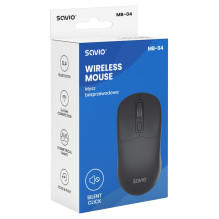 Savio MB-04 pelė, universali, abiem rankoms, Bluetooth, IR LED, 1600 DPI Savio MB-04 pelė, universali, abiem rankoms, Bluetooth, IR LED, 1600 DPI