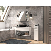 Topeshop NEL V DS BIEL bathroom storage cabinet White