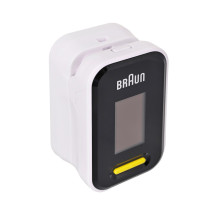 Braun YK-81CEU pulsoksimetras Juoda, Nerūdijančio plieno