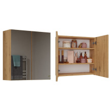 Topeshop POLA 2DL ARTISAN vonios spintelė daiktams laikyti, ąžuolo spalvos Topeshop POLA 2DL ARTISAN vonios spintelė daiktams laikyti, ąžuolo spalvos