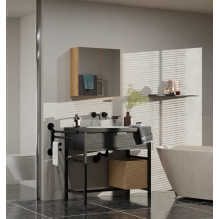 Topeshop POLA 2DL ARTISAN bathroom storage cabinet Oak Topeshop POLA 2DL ARTISAN bathroom storage cabinet Oak