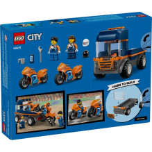 LEGO CITY 60491 Motociklų transporteris LEGO CITY 60491 Motociklų transporteris