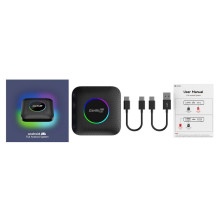 „CarlinKit CPC200-Tbox Ambient“ belaidis adapteris, juodas