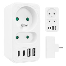 Current socket x2 + 4xUSB...