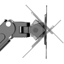 Maclean MC-860N Monitor Mount, with Gas Spring, 13"-27", 8 kg, Black Maclean MC-860N Monitor Mount, with Gas Spring, 13"-27", 8 kg, Black