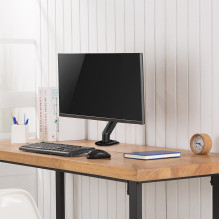 Maclean MC-860N Monitor Mount, with Gas Spring, 13"-27", 8 kg, Black Maclean MC-860N Monitor Mount, with Gas Spring, 13"-27", 8 kg, Black