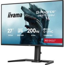 „iiyama G-MASTER GB2771QSU-B1“ kompiuterio monitorius 68,6 cm (27") 2560 x 1440 pikselių plačiaekranis „Quad HD“ ju