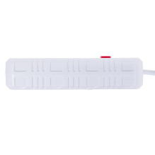 Maclean power strip, 4-socket extension cable + 3xUSB, 110-240V AC 50 / 60Hz, 2.1A max 2500W, 3m, white, MCE393 W Maclean power strip, 4-socket extension cable + 3xUSB, 110-240V AC 50 / 60Hz, 2.1A max 2500W, 3m, white, MCE393 W