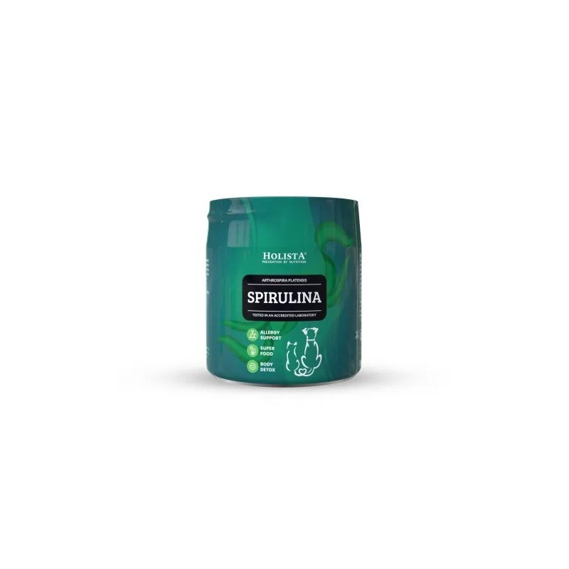 HOLISTA Spirulina - papildai šunims ir katėms - 100 g