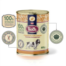 FOLK Tradicinis lenkiškas triušių maistas šunims – 800 g FOLK Tradicinis lenkiškas triušių maistas šunims – 800 g
