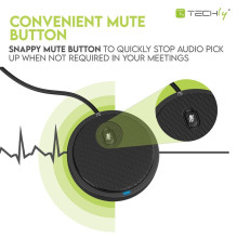 Techly ICC SH-22 microphone Black Conference microphone