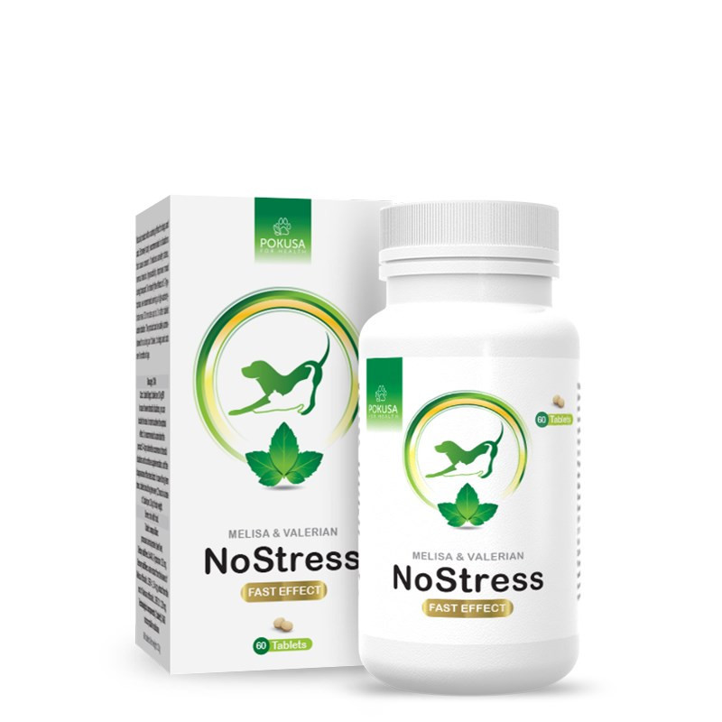 POKUSA NoStress - papildai šunims ir katėms - 60 vnt.