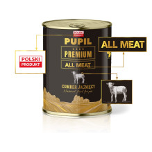 PUPIL Premium All Meat Gold Saddle of lamb - wet dog food - 800g PUPIL Premium All Meat Gold Saddle of lamb - wet dog food - 800g
