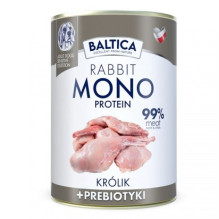 BALTICA Nutraceutic Monoprotein Rabbit su prebiotikais - šlapias šunų ėdalas - 400 g