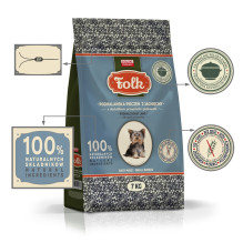 FOLK Small breeds Podhale-style lamb roast with quail and parsley - dry dog food - 7kg FOLK Small breeds Podhale-style lamb roast with quail and parsley - dry dog food - 7kg
