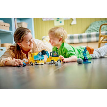 LEGO DUPLO 10475 3 viename statybinės transporto priemonės