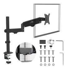 Maclean monitor mount, gas...