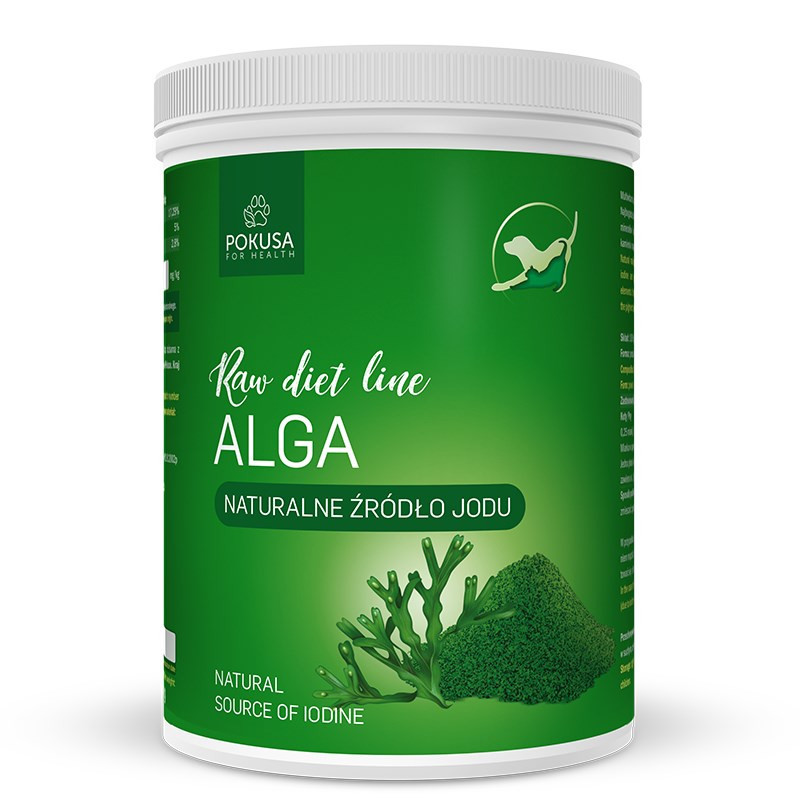 POKUSA RawDietLine Alga - papildai šunims ir katėms - 1200 g