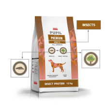 PUPIL Premium Insects - sausas šunų ėdalas - 12 kg