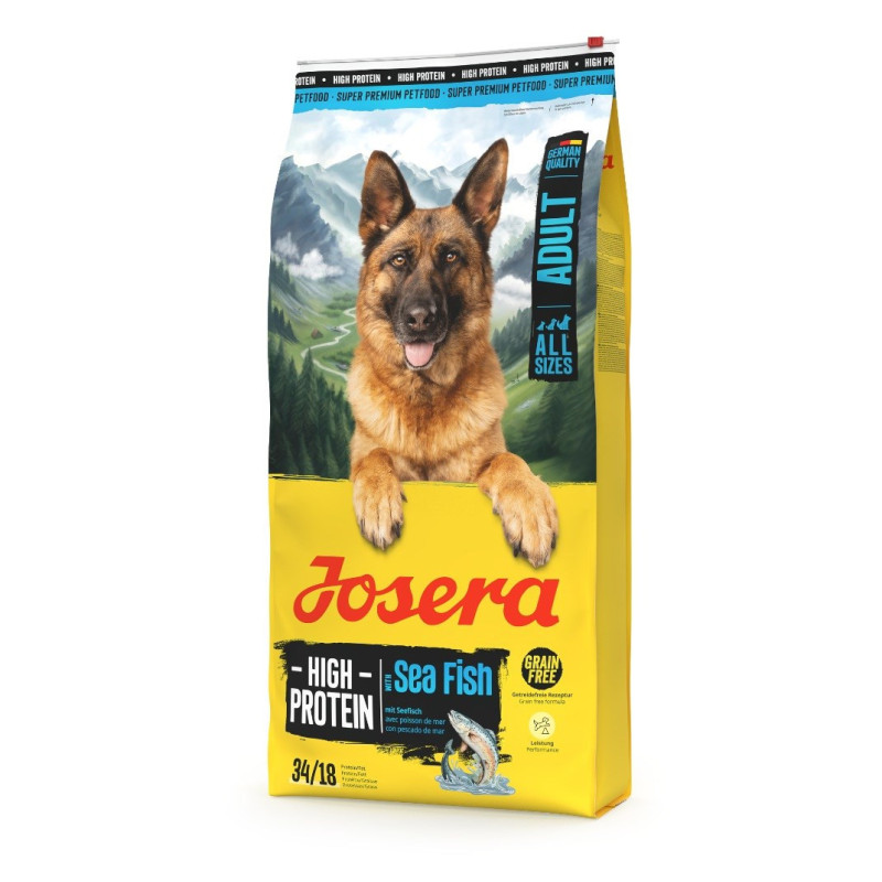 JOSERA High Protein Sea Fish - sausas šunų ėdalas - 12,5 kg