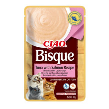INABA Ciao Bisque Creamy soup with chicken, beef and fish - cat treats - 24x40g INABA Ciao Bisque Creamy soup with chicken, beef and fish - cat treats - 24x40g