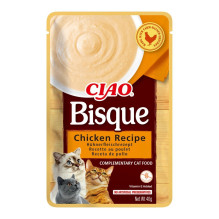 INABA Ciao Bisque Creamy soup with chicken, beef and fish - cat treats - 24x40g INABA Ciao Bisque Creamy soup with chicken, beef and fish - cat treats - 24x40g