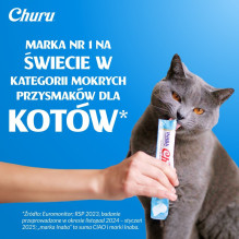 INABA Churu Tuna mix - cat treats - 80x14g INABA Churu Tuna mix - cat treats - 80x14g