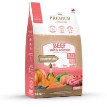 POKUSA Premium Selection Puppy Beef with Salmon - sausas šunų ėdalas - 12 kg