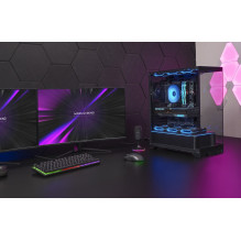 „Mars Gaming MCPRISMA“ kompiuterio korpusas, „Midi Tower“, juodas