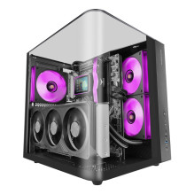 „Mars Gaming MC-INFINIOLITE Midi Tower“ juodas