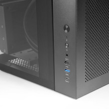 „Mars Gaming MC-INFINIOLITE Midi Tower“ juodas