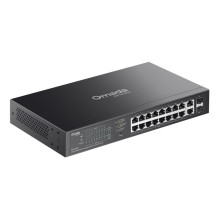 OMADA ES220GP tinklo komutatorius Valdomas gigabito eternetas (10 / 100 / 1000) Maitinimas per eternetą (PoE) Juodas OMADA ES220GP tinklo komutatorius Valdomas gigabito eternetas (10 / 100 / 1000) Maitinimas per eternetą (PoE) Juodas
