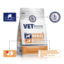 VET RESPONSE Renal - sausas šunų ėdalas - 1,6 kg VET RESPONSE Renal - sausas šunų ėdalas - 1,6 kg