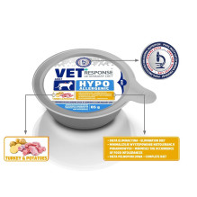 VET RESPONSE Hypoallergenic Turkey - wet cat food - 85g VET RESPONSE Hypoallergenic Turkey - wet cat food - 85g