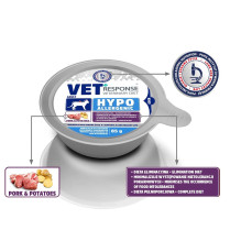 VET RESPONSE hipoalerginis kiaulienos šlapias kačių ėdalas 85 g VET RESPONSE hipoalerginis kiaulienos šlapias kačių ėdalas 85 g