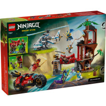 LEGO NINJAGO 71857 Nindzių transporto priemonė Namelis medyje mūšis