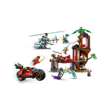 LEGO NINJAGO 71857 Nindzių transporto priemonė Namelis medyje mūšis