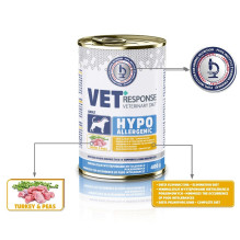 VET RESPONSE hipoalerginis kalakutienos šlapias šunų ėdalas 400 g VET RESPONSE hipoalerginis kalakutienos šlapias šunų ėdalas 400 g