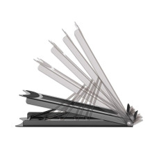 Manhattan Laptop and Tablet Stand, Adjustable (5 positions), Suitable for all tablets and laptops up to 15.6", Port Manhattan Laptop and Tablet Stand, Adjustable (5 positions), Suitable for all tablets and laptops up to 15.6", Port