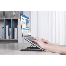 Manhattan Laptop and Tablet Stand, Adjustable (5 positions), Suitable for all tablets and laptops up to 15.6", Port Manhattan Laptop and Tablet Stand, Adjustable (5 positions), Suitable for all tablets and laptops up to 15.6", Port